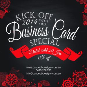 Concept Business Card Special 02 300x300 - New Year = New Business Card