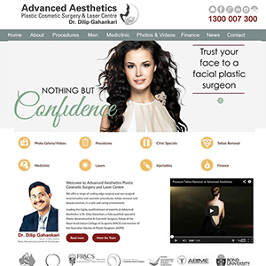 Concept Website Designs and Marketing Gold Coast Web Design Advanced Aesthetics website design - Gallery 14