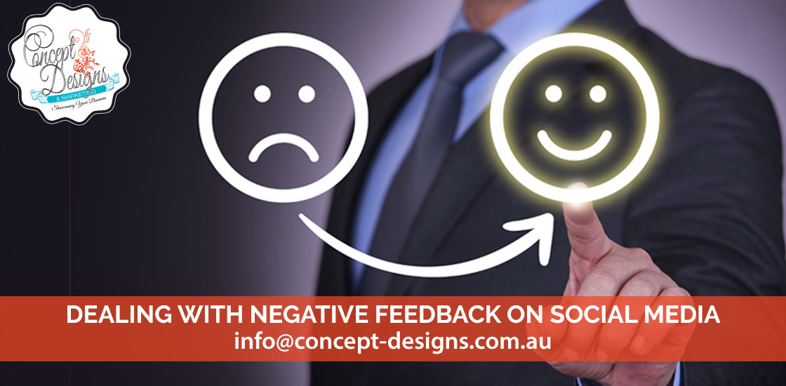 Dealing with Negative Feedback on Social Media