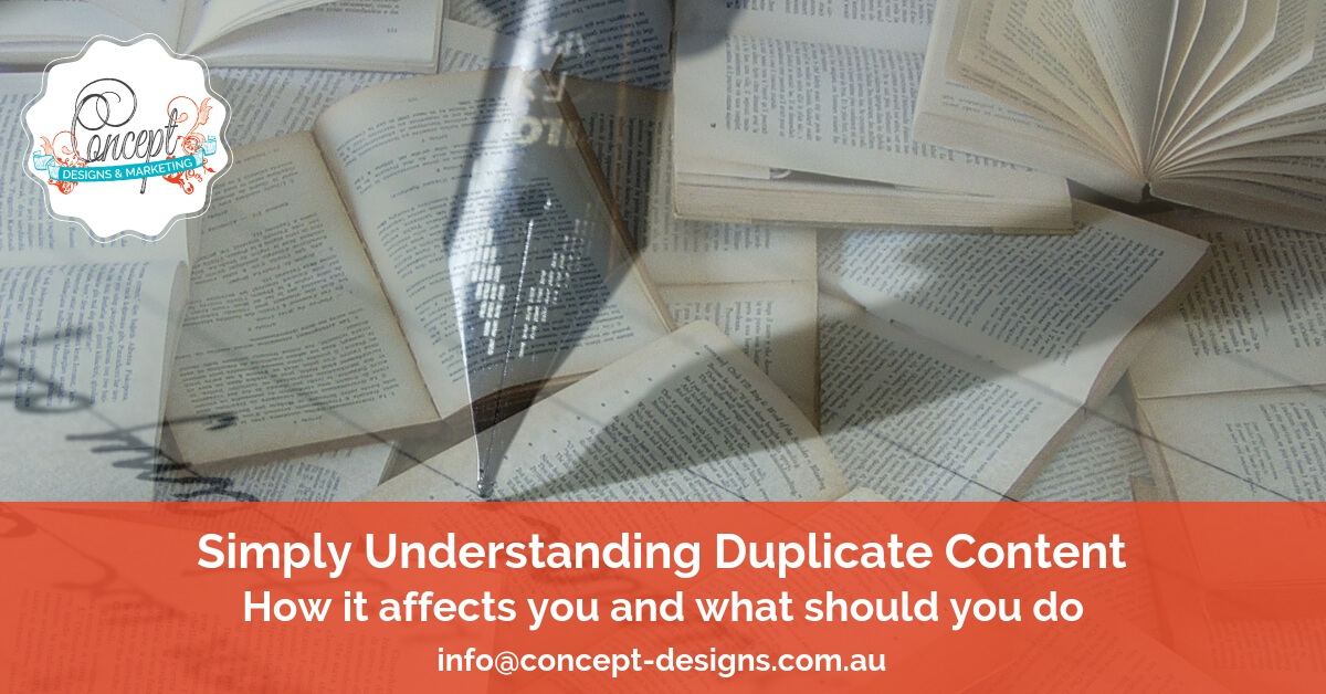 Simply Understanding Duplicate Content